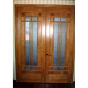 Двери из массива ясеня фото