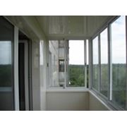 Рамы балконные алюминиевые фотография