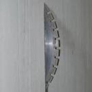 Резка бетона алмазная фото
