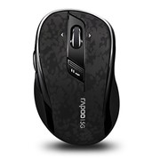 Коммутатор Rapoo Wireless Mouse 7100p Black, Mid Level, 5Ггц WinXP, Vista7, 500 -1000 DPI, 4D фотография