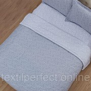 Комплект постельного белья с одеялом KAZANOV.A - Велия (графит), евро фото