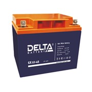 Аккумуляторная батарея DELTA GX 12-45 (12В, 45Ач, GEL) фото