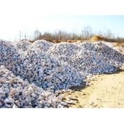 Щебень фото