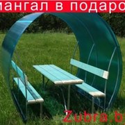 Беседка из поликарбоната Пион+Мангал