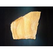 Камень плоский природный песчаник фотография
