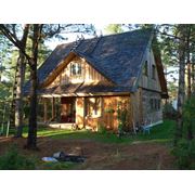 Щепная кровля фото