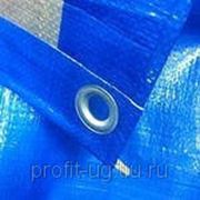 Полога Тарпаулин 20м х 20м, 180 г/м2, синий фотография