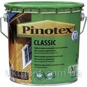 PINOTEX CLASSIC Эффективное средство для защиты древесины с декоративным эффектом 10л фотография