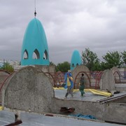 Купола для мечетей из стеклопластика, Купол d - 4,80 м, h - 3,70 м фото