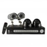 Комплект - видеорегистратор и 4 камеры с ИК подсветкой (2 уличные и 2 внутренние) CoVi Security FVK-3303KIT фото