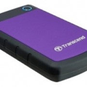 Внешний жесткий диск Transcend HDD 750 GB USB 2.0 (H2) фиолетово-черный (шт.)