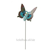 Декор садовый “Бабочка микс“, штекер 30 см 137599 фотография
