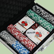 Покерный набор на 200 фишек с номиналом ГД5/200 фото