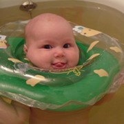 Baby Swimmer Круг на шею для плаванья для новорожденных 0-24 месяцев фото