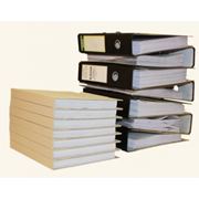 Переплет архивных и конторских документов фото