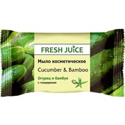 Мыло косметическое Fresh Juice Cucumber & Bamboo 75 г