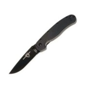 Нож Ontario RAT Folder, черный фото