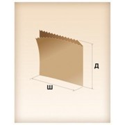 Пакет саше уголок бумажный Крафт (белый, коричневый)Влагопрочная фото