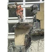 Демонтаж железобетонных конструкций фото