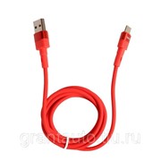 Кабель зарядный силиконовый USB A - Type-C HOCO U82 Cool 3А 1.2 м фото