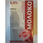 Молоко Эконом 6.0% 1 литр