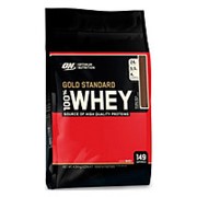 Optimum Nutrition 100% Whey Gold Standard 4540 гр - 10lb, клубника