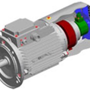 Асинхронные электродвигатели с электромагнитным тормозом, датчиком скорости/положения и независимой вентиляцией (АДЧР ТДВ)