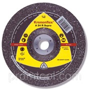 Отрезной диск A 24 R Supra Kronenflex размер 115х2,5х22мм выпуклый фото