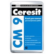 Плиточный клей CERESIT CM 9 фотография
