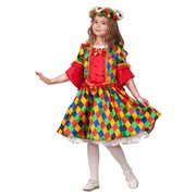 Карнавальный костюм для детей Батик Батик Коломбина детский, 30 (116 см) фото