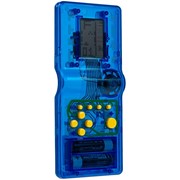 Игровая консоль Tetramino Transparent, синяя фото