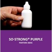 Жидкий концентрированный краситель фиолетового цвета для полиуретанов SO-Strong Purple фотография