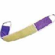 Мочалка из сизаля, лента с сегментами хлопка с веревочной ручкой цвет. “Банные штучки“ фотография