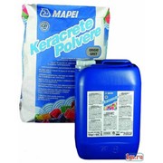 Двухкомпонентный белый клей Keracrete Mapei фото