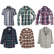 Рубашка мужская фланель короткий рукав фото