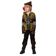 Карнавальный костюм для детей Батик Батик Робин Гуд в шляпе детский, 28 (110 см) фото