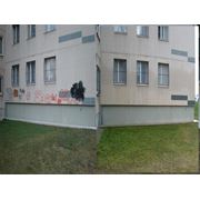 Защита поверхностей от граффити фото