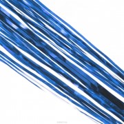 Дождик "Новогодняя искра", синий, 1 м, (MILAND)