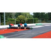 Строительство теннисных кортов фото