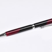 Ручки шариковые Кристи (пластик красный с черным)