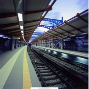 Платформы железнодорожных вокзалов. Изготовление и монтаж металлоконструкций. фото