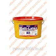 ПУФАС Матт-Латекс краска латексная (5л) / PUFAS Matt-Latex краска латексная матовая для стен и потолков в сухих и влажных помещениях (5л=7кг) фото