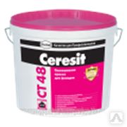 Краска силиконовая для внутренних и наружных работ Ceresit CT 48 15л/шт фото