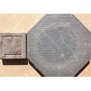 Формы для тротуарной плитки «Восьмигранник-Смужка № 4 » глянцевые пластиковые АБС ABS фото