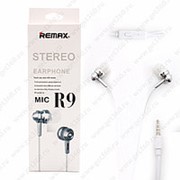 Наушники Remax Stereo Mic R9 Grey (Серый) фотография