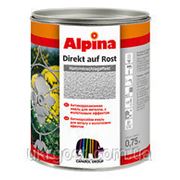 Грунт эмаль Alpina Direkt auf Rost Hammerschlageffekt фото