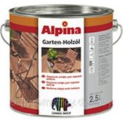 Олифа Alpina Garten-Holzoel Hell, 2,5 л Средняя