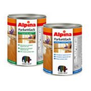 Alpina Альпина Parkettlack 2,5л - Специальный лак для деревянных, цементных полов и искусственного камня