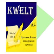 Бумага " KWELT " пастель А4 80г/м 100л Салатовый К-00029