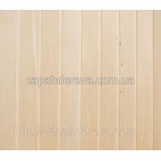 Вагонка деревянная сосна, ольха, липа Антрацит фотография